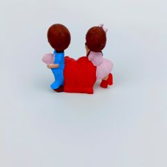 Love Yazılı Sevgili Biblosu 6.5 cm - Teraryum malzemesi