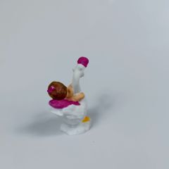 Şapkalı Leylekli Bebek - Teraryum Malzemesi