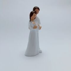 Bebekli Aile Beyaz - Teraryum Malzemesi