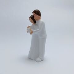 Bebekli Aile Beyaz - Teraryum Malzemesi