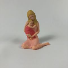 Çocuklu Anne  ( Pembe ) - Teraryum Malzemesi