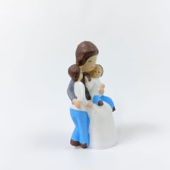 2 Çocuklu Anne - Beyaz - Teraryum Malzemesi