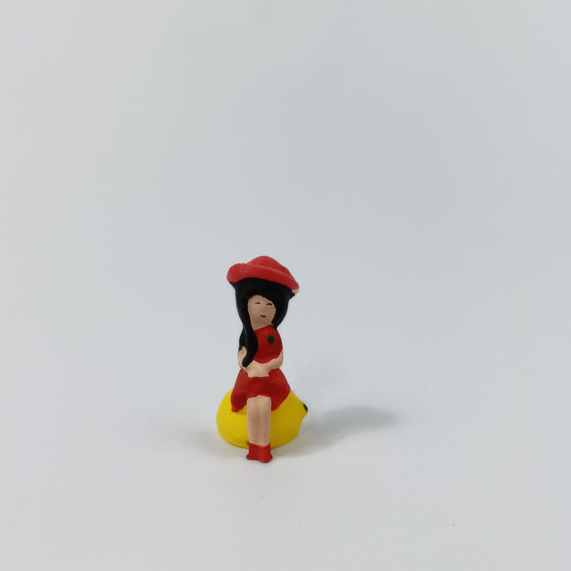 Limonlu Kız Figürü - Teraryum malzemesi