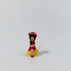 Limonlu Kız Figürü - Teraryum malzemesi