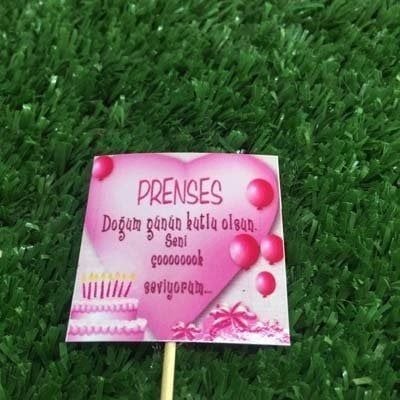 Doğum günün kutlu olsun yazılı pankart-J2